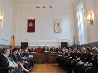 El presidente del TSXG destaca en la apertura del año judicial en Galicia que “solo desde el respeto a la ley es posible una convivencia democrática”